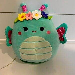 Squishmallows 7.5-Inch-Waverly Butterfly Teal multicolor